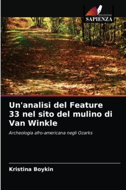 Un'analisi del Feature 33 nel sito del mulino di Van Winkle
