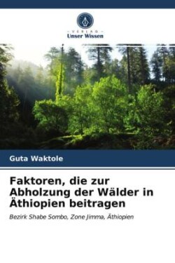 Faktoren, die zur Abholzung der Wälder in Äthiopien beitragen