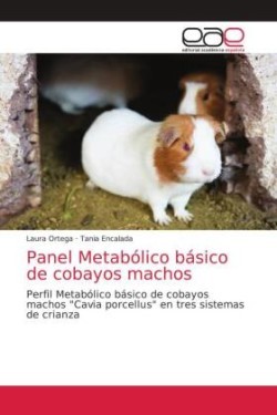 Panel Metabólico básico de cobayos machos