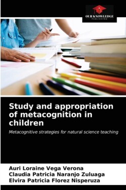 Study and appropriation of metacognition in children