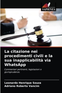 citazione nei procedimenti civili e la sua inapplicabilità via WhatsApp