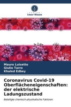 Coronavirus Covid-19 Oberflächeneigenschaften: der elektrische Ladungszustand
