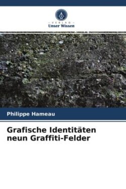 Grafische Identitäten neun Graffiti-Felder