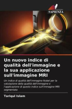 nuovo indice di qualità dell'immagine e la sua applicazione sull'immagine MRI