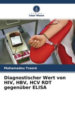 Diagnostischer Wert von HIV, HBV, HCV RDT gegenüber ELISA