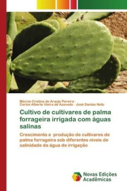 Cultivo de cultivares de palma forrageira irrigada com águas salinas