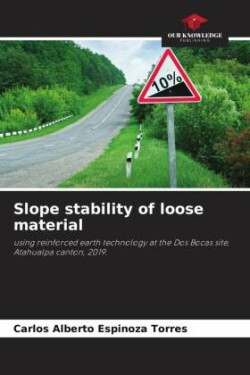 Slope stability of loose material
