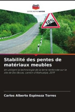 Stabilité des pentes de matériaux meubles