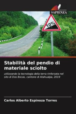 Stabilità del pendio di materiale sciolto