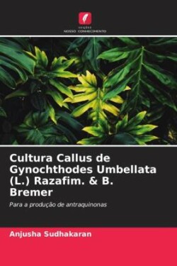 Cultura Callus de Gynochthodes Umbellata (L.) Razafim. & B. Bremer