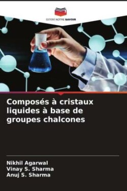 Composés à cristaux liquides à base de groupes chalcones