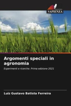 Argomenti speciali in agronomia