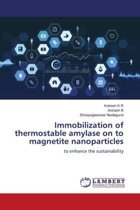 Immobilization of thermostable amylase on to magnetite nanoparticles