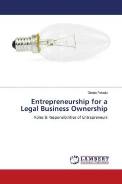 Entrepreneurship for a Legal Business Ownership