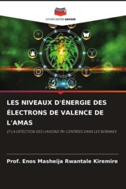 LES NIVEAUX D'ÉNERGIE DES ÉLECTRONS DE VALENCE DE L'AMAS