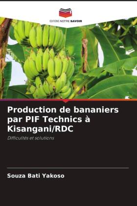 Production de bananiers par PIF Technics à Kisangani/RDC