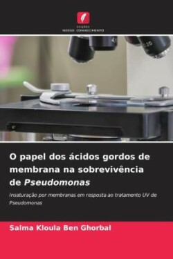 O papel dos ácidos gordos de membrana na sobrevivência de Pseudomonas