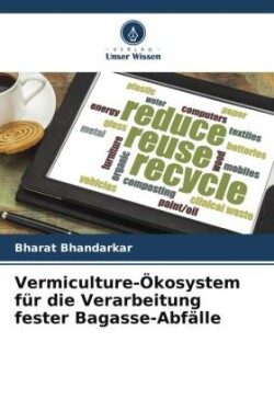 Vermiculture-Ökosystem für die Verarbeitung fester Bagasse-Abfälle