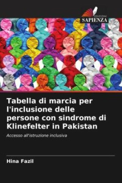 Tabella di marcia per l'inclusione delle persone con sindrome di Klinefelter in Pakistan