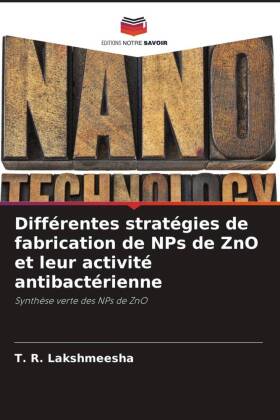 Différentes stratégies de fabrication de NPs de ZnO et leur activité antibactérienne