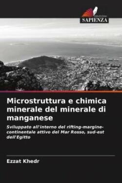 Microstruttura e chimica minerale del minerale di manganese