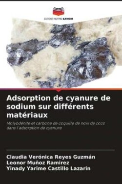 Adsorption de cyanure de sodium sur différents matériaux