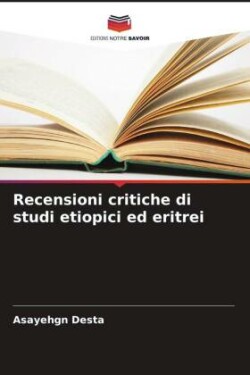 Recensioni critiche di studi etiopici ed eritrei