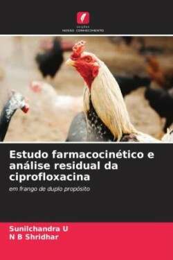 Estudo farmacocinético e análise residual da ciprofloxacina