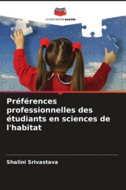 Préférences professionnelles des étudiants en sciences de l'habitat