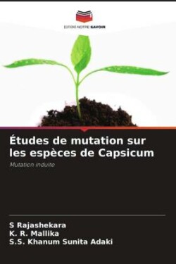 Études de mutation sur les espèces de Capsicum