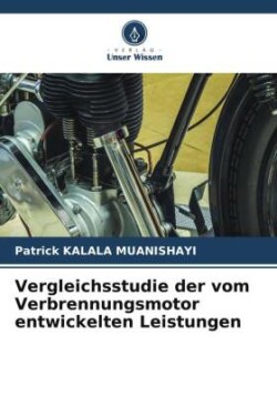 Vergleichsstudie der vom Verbrennungsmotor entwickelten Leistungen