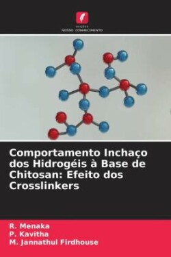 Comportamento Inchaço dos Hidrogéis à Base de Chitosan