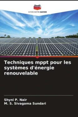 Techniques mppt pour les systèmes d'énergie renouvelable