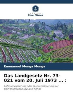 Landgesetz Nr. 73-021 vom 20. Juli 1973 ...