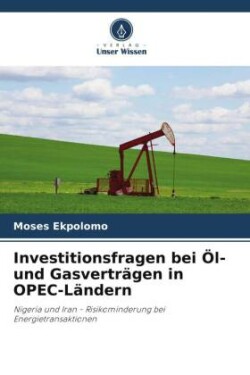 Investitionsfragen bei Öl- und Gasverträgen in OPEC-Ländern