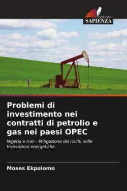 Problemi di investimento nei contratti di petrolio e gas nei paesi OPEC