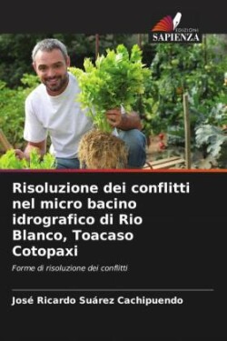 Risoluzione dei conflitti nel micro bacino idrografico di Rio Blanco, Toacaso Cotopaxi