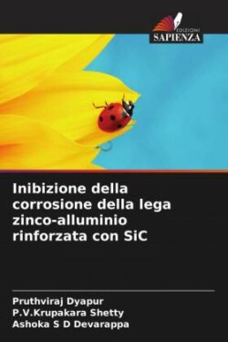 Inibizione della corrosione della lega zinco-alluminio rinforzata con SiC