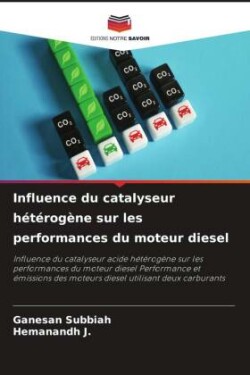 Influence du catalyseur hétérogène sur les performances du moteur diesel
