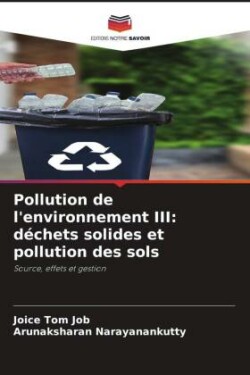 Pollution de l'environnement III