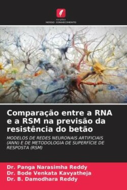 Comparação entre a RNA e a RSM na previsão da resistência do betão