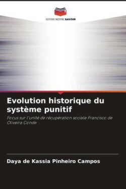 Evolution historique du système punitif