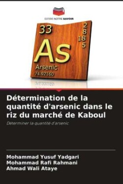 Détermination de la quantité d'arsenic dans le riz du marché de Kaboul