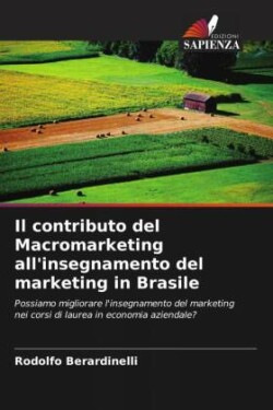 contributo del Macromarketing all'insegnamento del marketing in Brasile