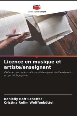 Licence en musique et artiste/enseignant