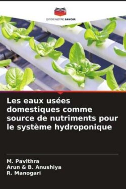 Les eaux usées domestiques comme source de nutriments pour le système hydroponique