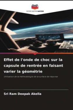 Effet de l'onde de choc sur la capsule de rentrée en faisant varier la géométrie