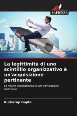legittimità di uno scintillio organizzativo è un'acquisizione pertinente