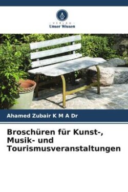 Broschüren für Kunst-, Musik- und Tourismusveranstaltungen