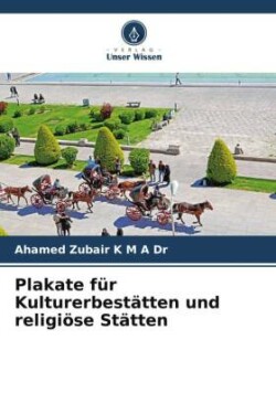 Plakate für Kulturerbestätten und religiöse Stätten